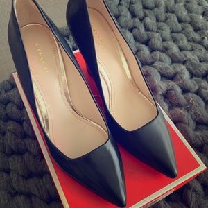 Coach Black Heels Size 8